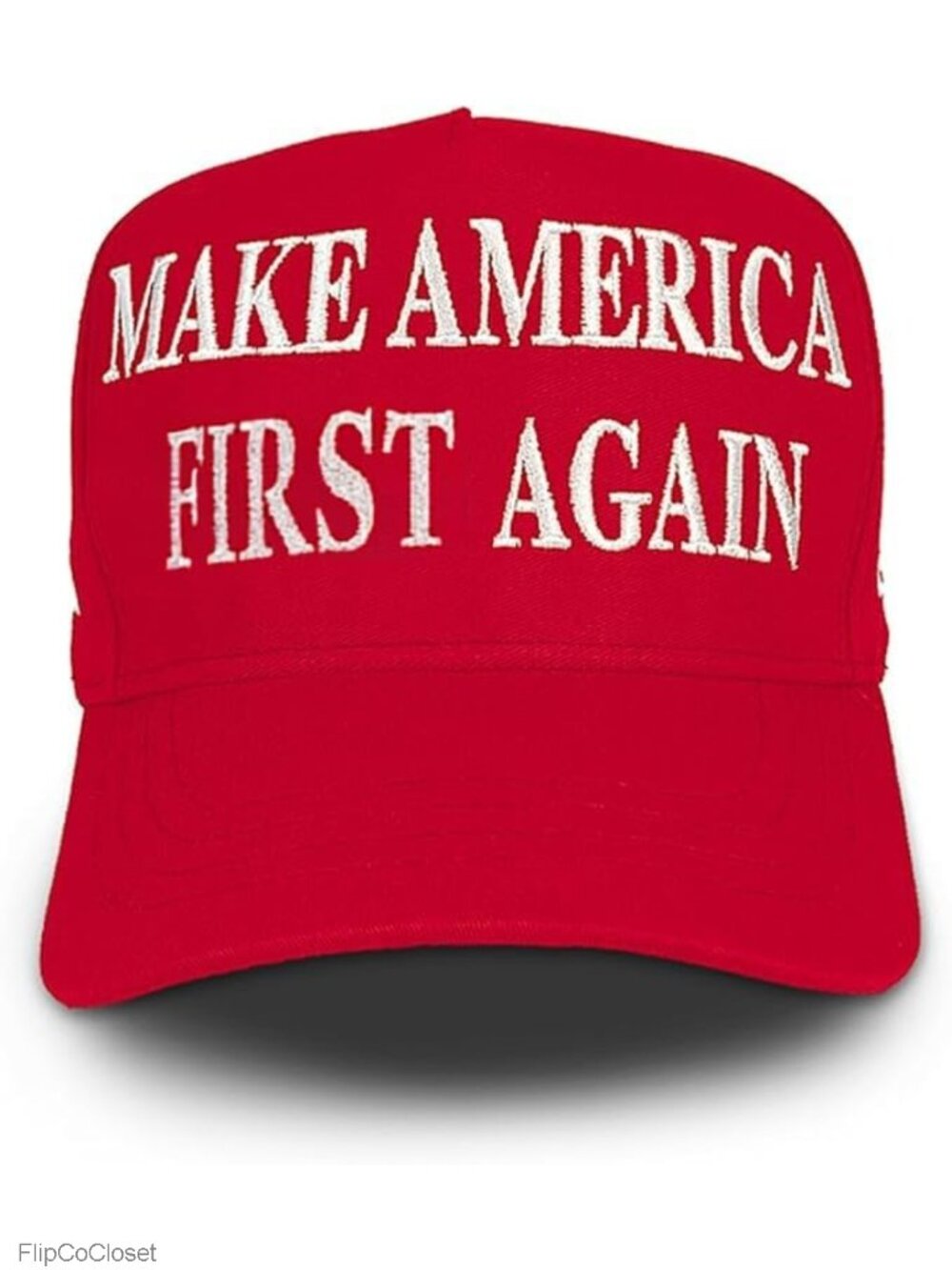 Cotton Adjustable Baseball Cap - Patriotic Political Statement Hat